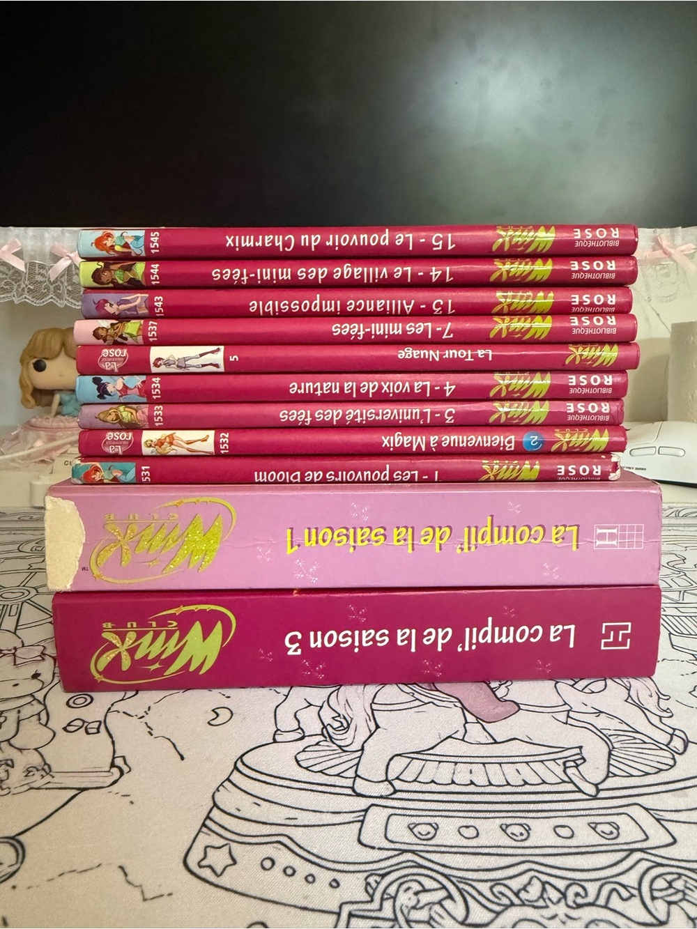 Winx Club Books French Version